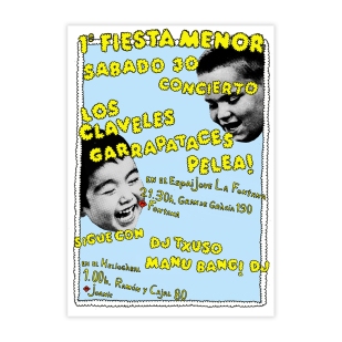 Cartel Los Claveles/Garrapataces/¡Pelea!